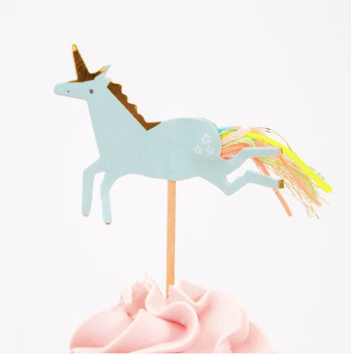 Kit para cupcakes - Arcoiris y unicornios