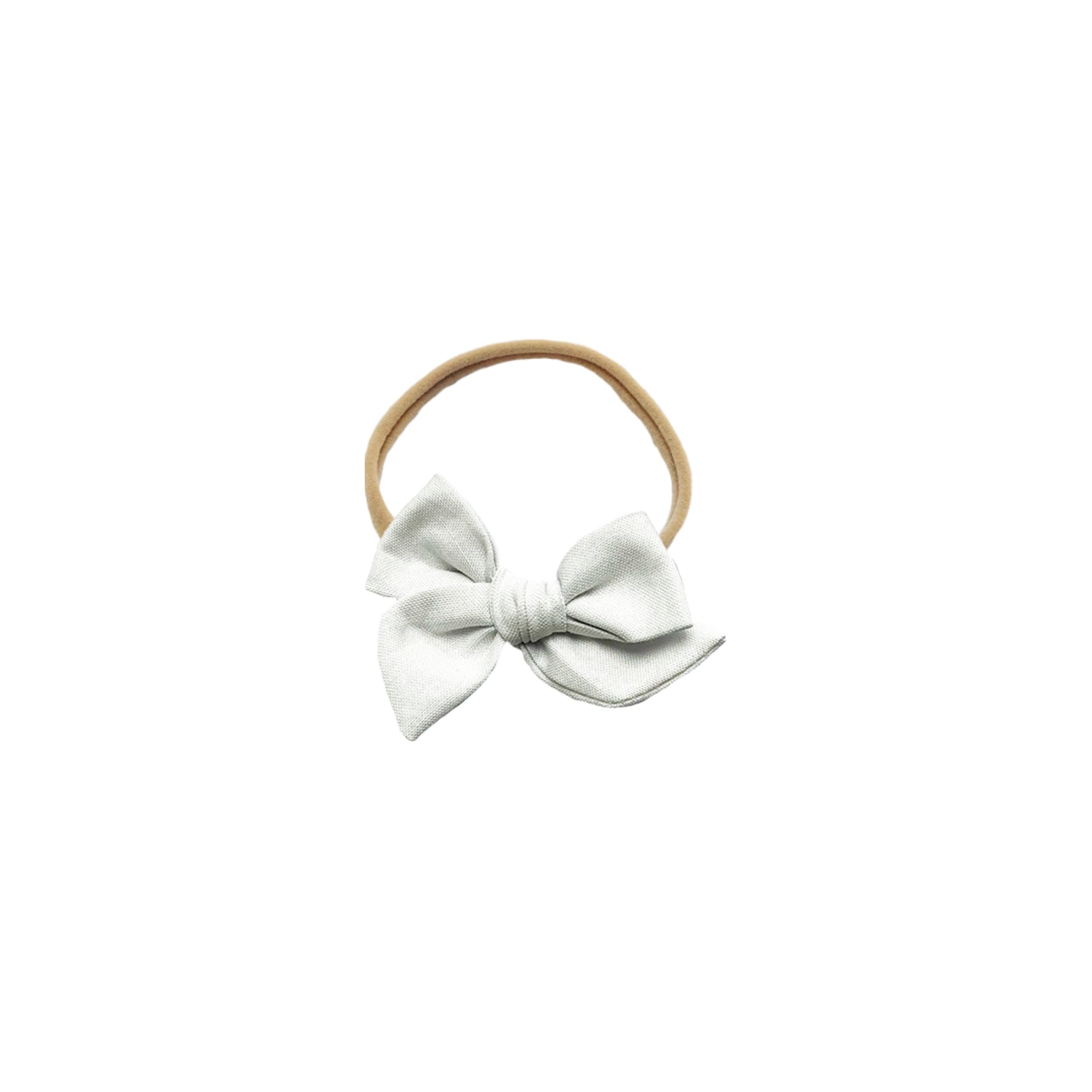 Cintillo Margarita chica - Gris claro