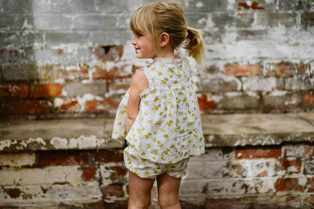 Poppy bloomers buttercup floral - Little cotton clothes