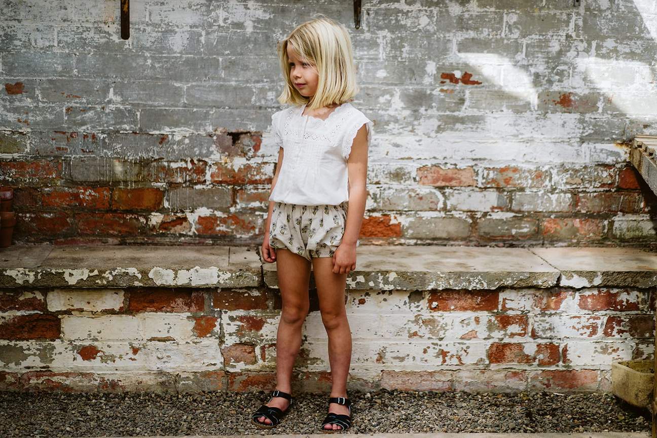 Charlie bloomers poppy floral - Little cotton clothes