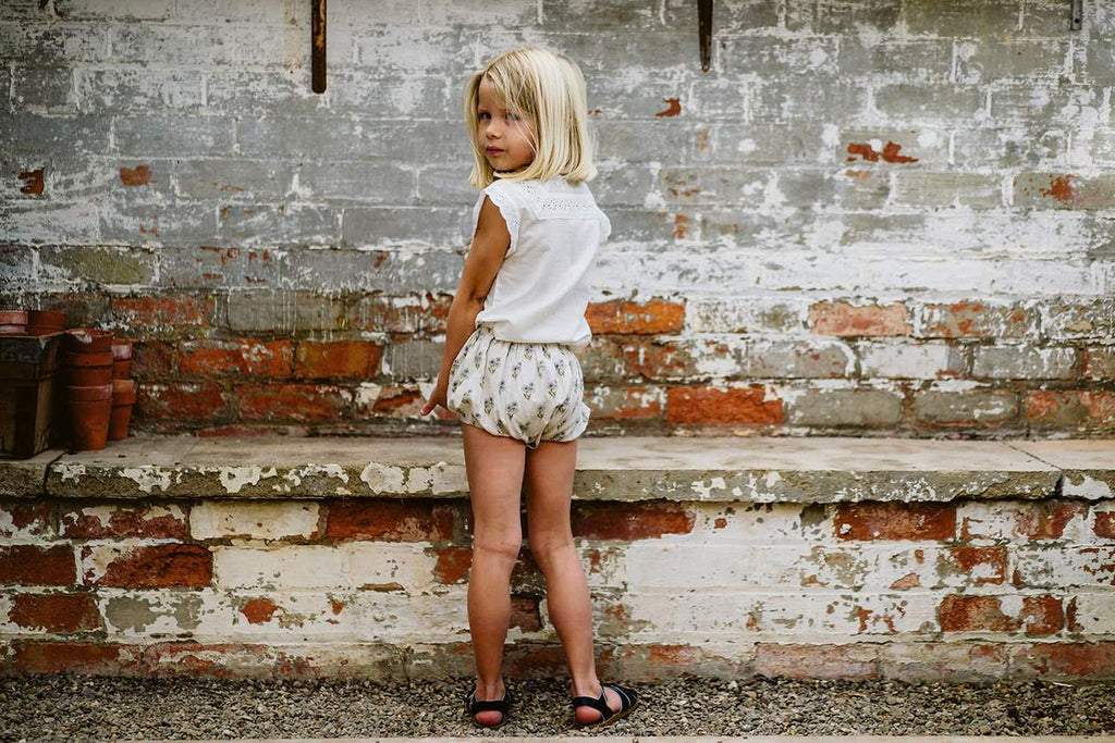 Charlie bloomers poppy floral - Little cotton clothes