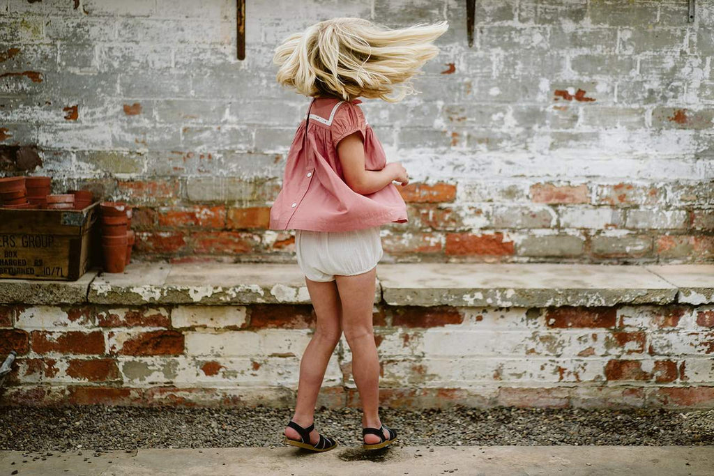 Charlie bloomers muslin off white - Little cotton clothes