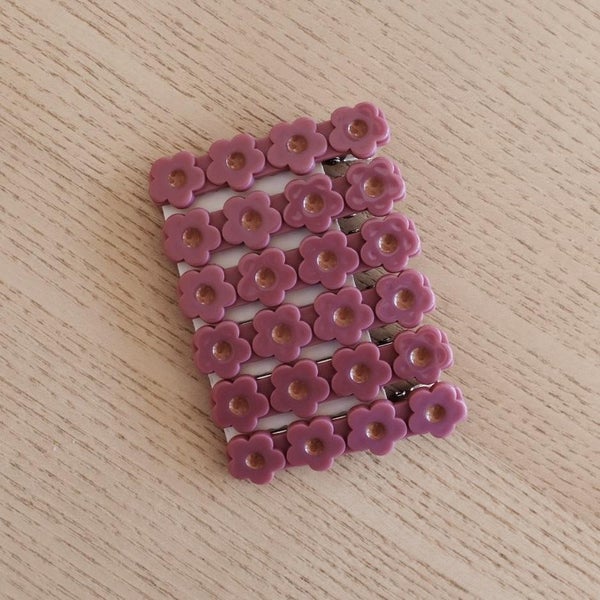 Flower Clip berry - Wunderkin Co.