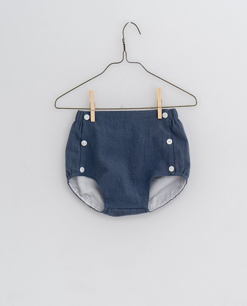 Folkstone bloomers azul sauce - Little cotton clothes