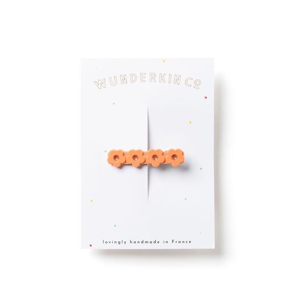 Flower Clip persimmon - Wunderkin Co.