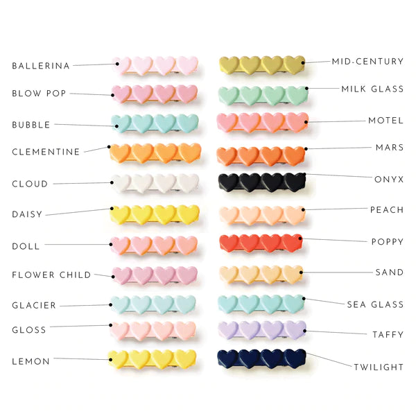 Heart Clip gloss - Wunderkin Co.