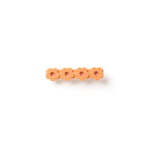 Flower Clip persimmon - Wunderkin Co.