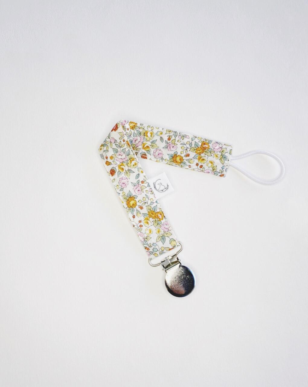 Porta chupete rositas mostaza