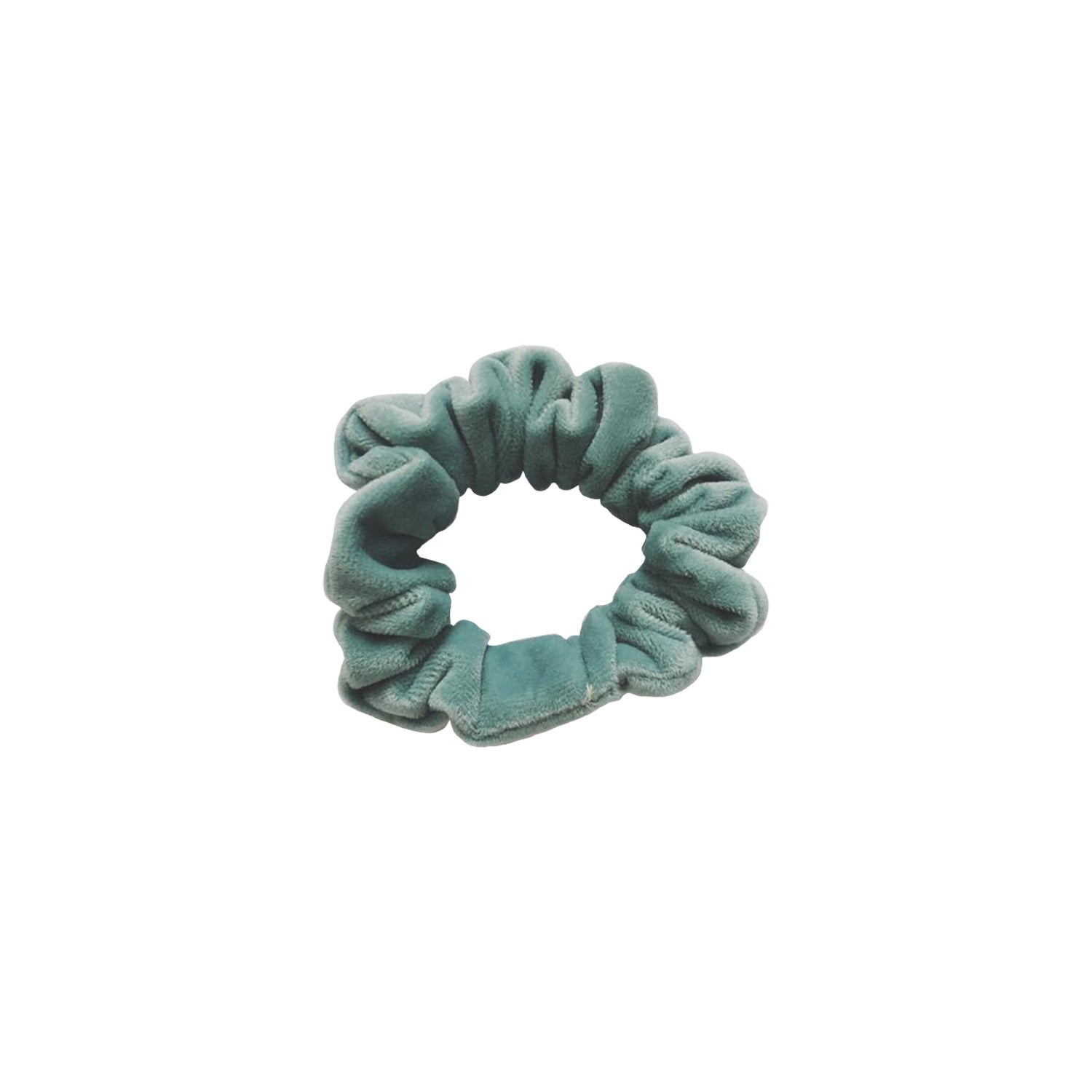Repollito terciopelo turquesa