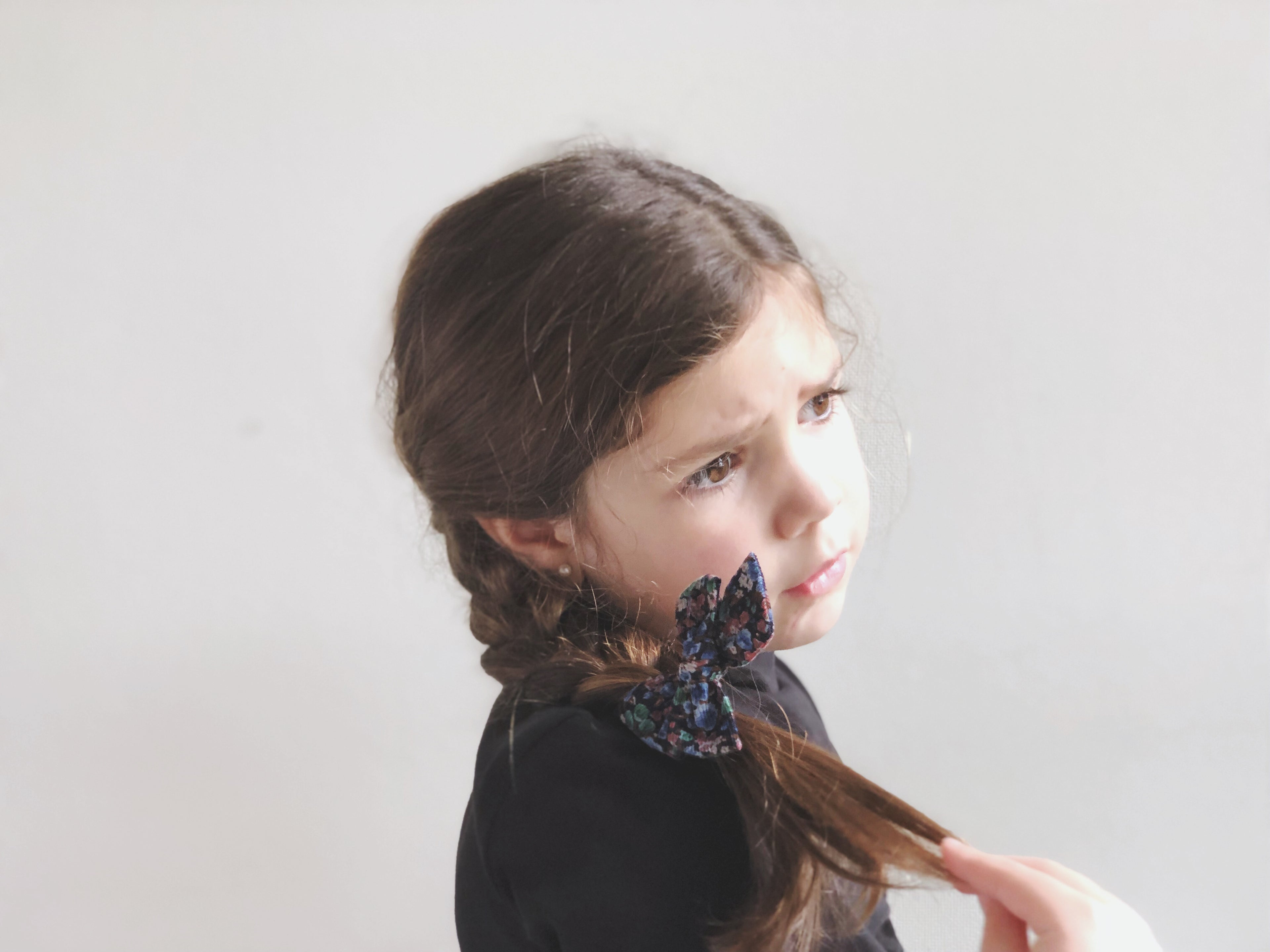 Margarita mediana cotelé azul flores Vintage