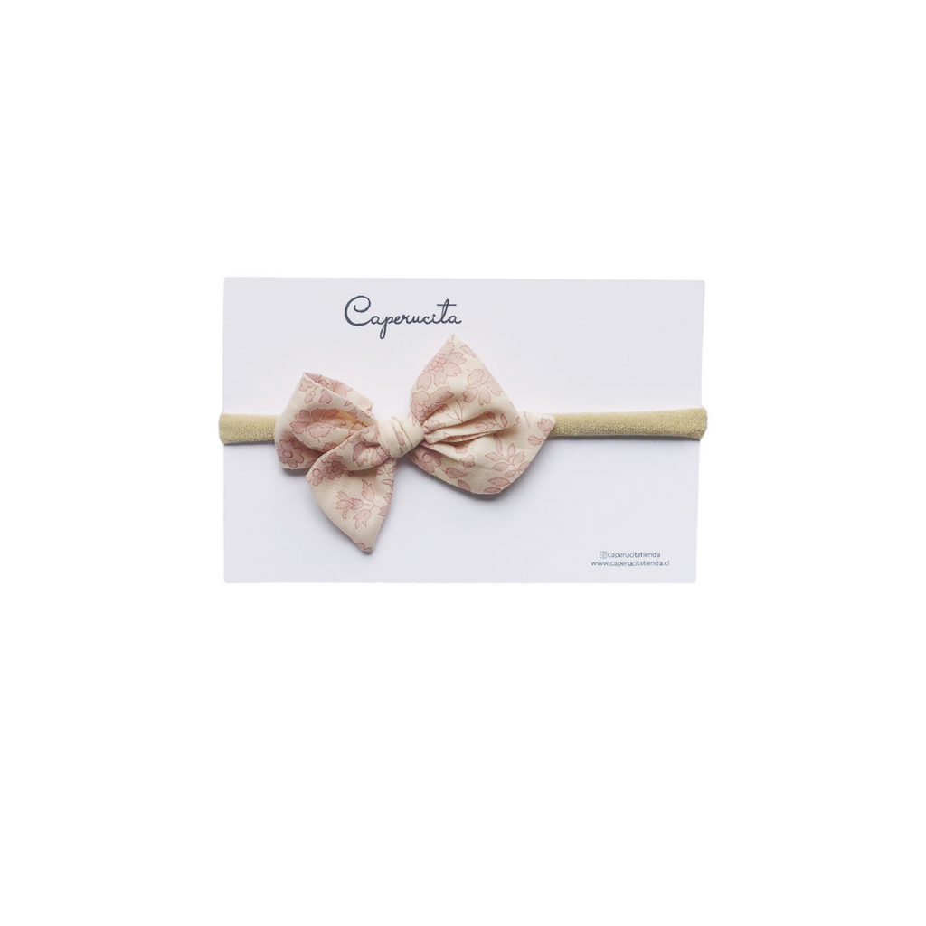 Cintillo Margarita chica - Rosado flores