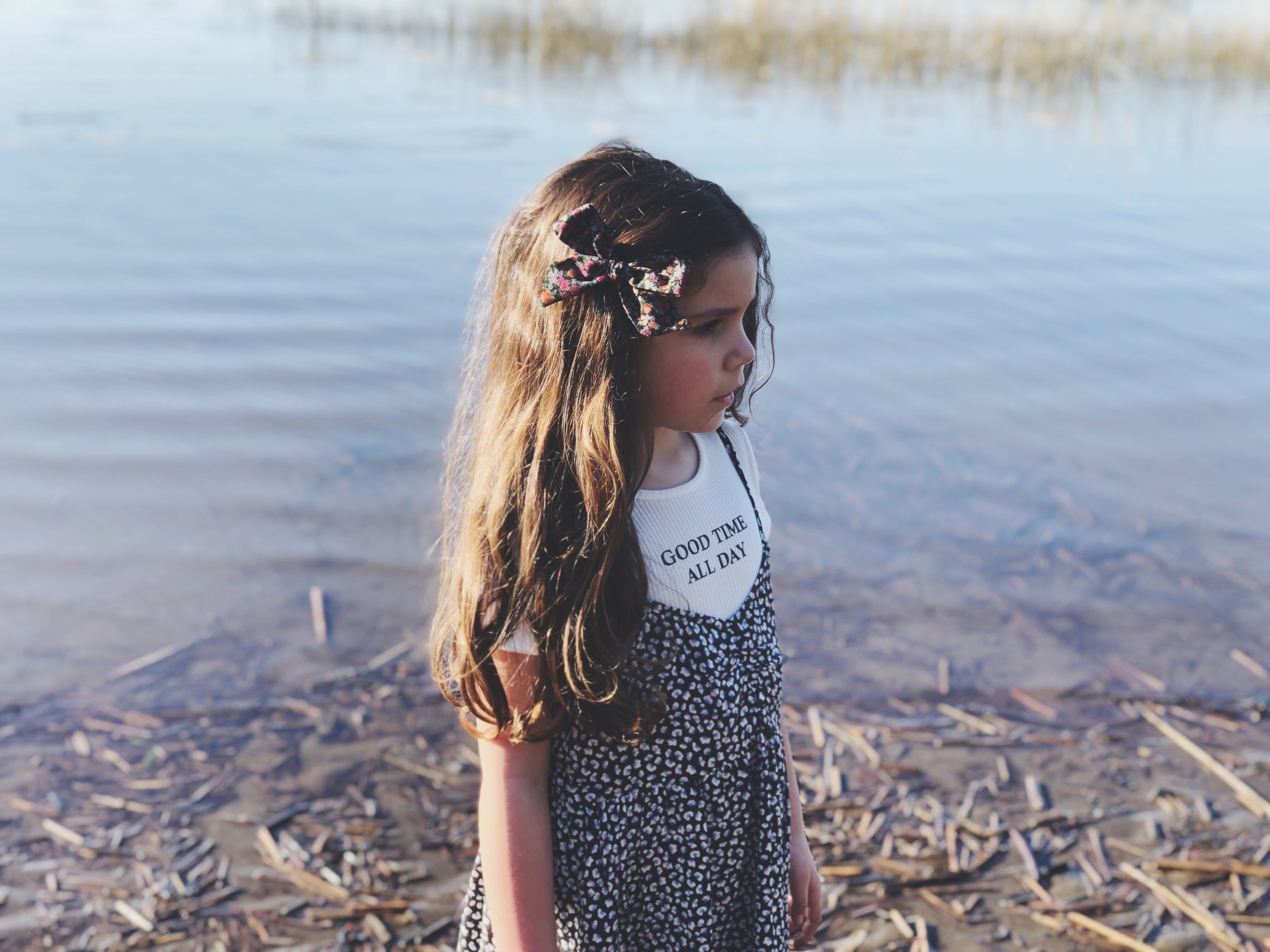 Margarita Grande cotelé negra rosas Vintage