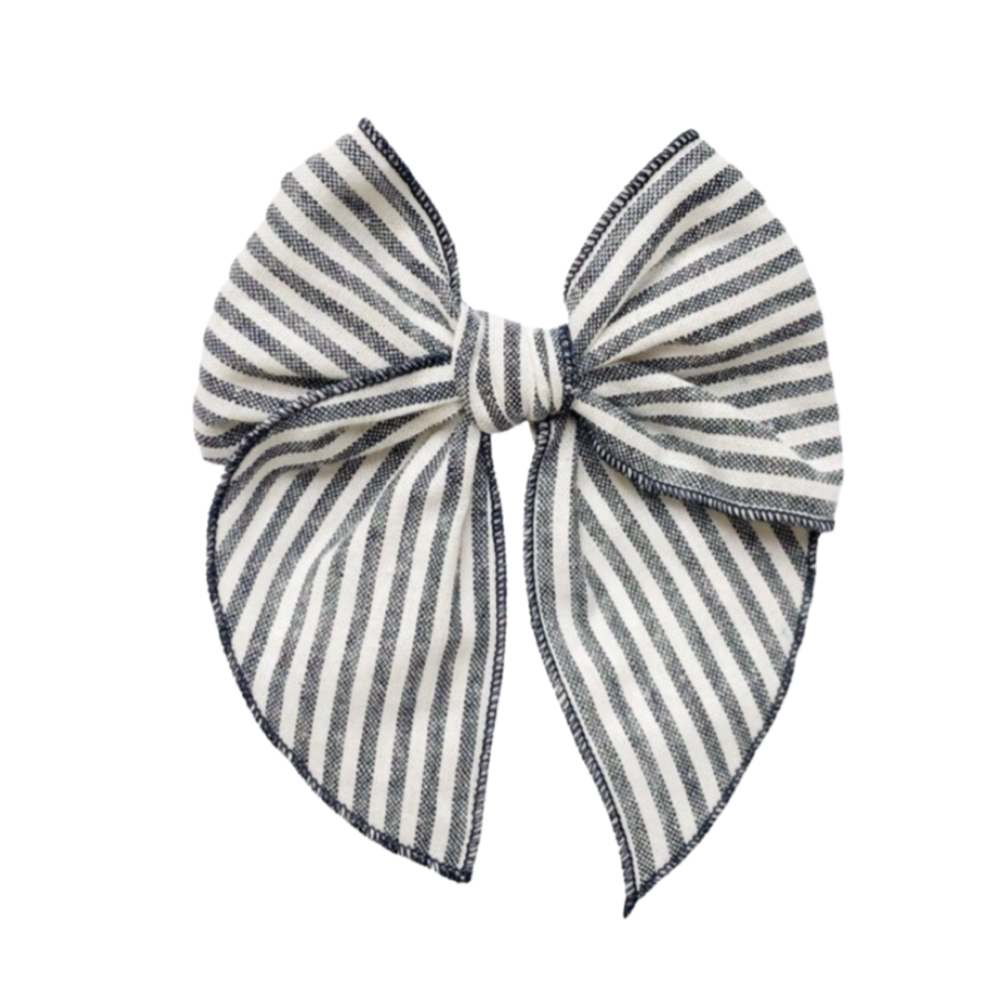 Magnolia - Rayas azul marino