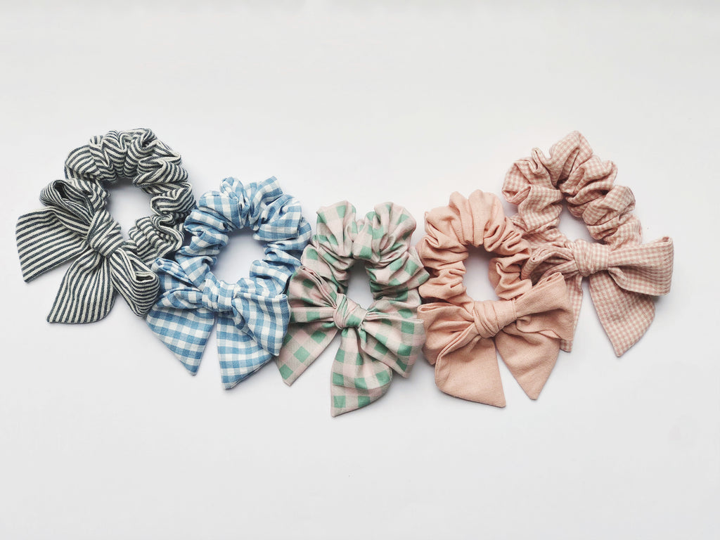 Malva cuadrille rosado y verde