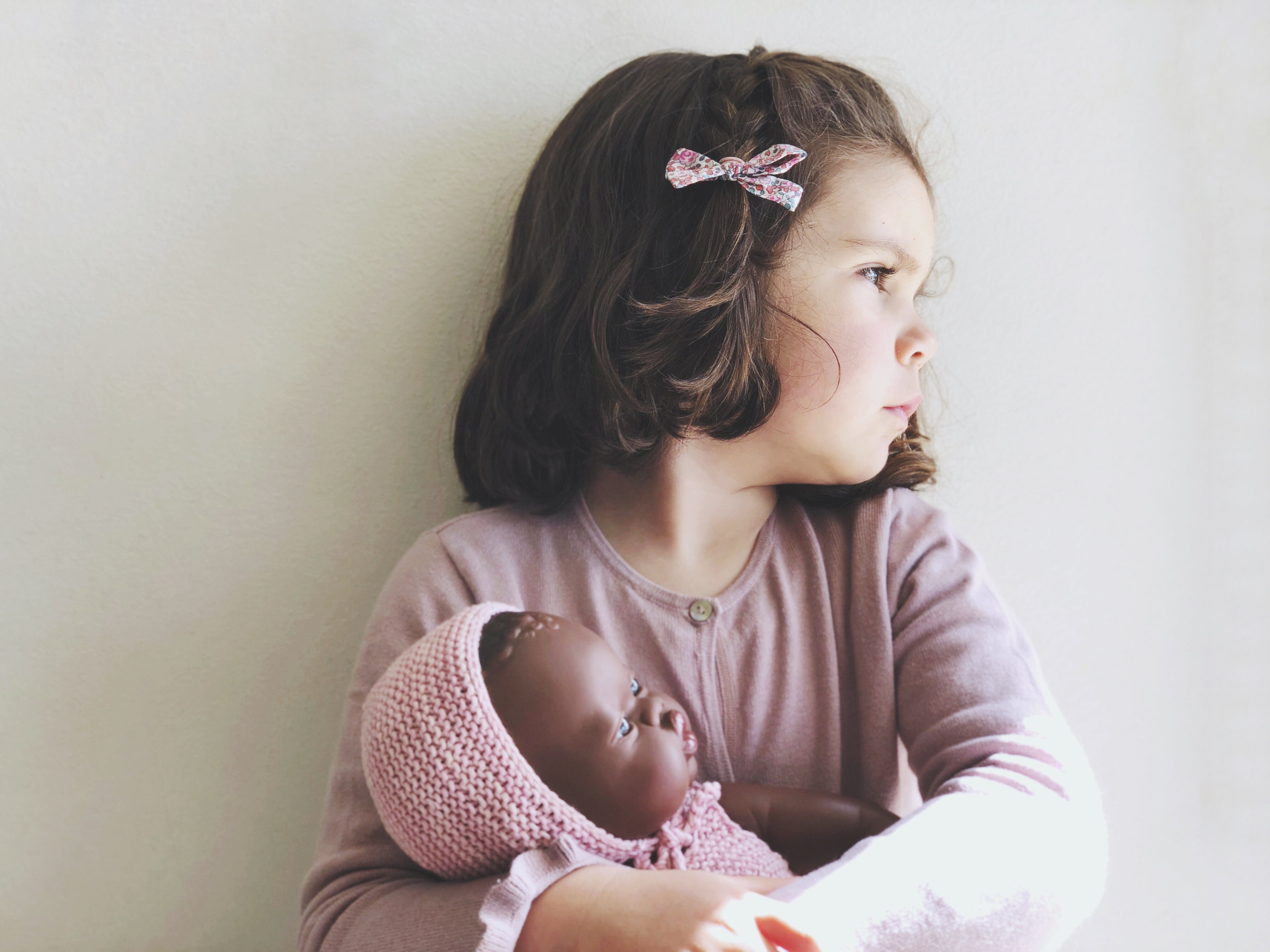 Campanita - floreado frambuesa