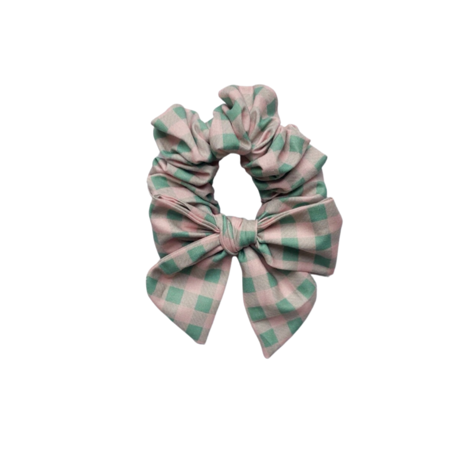 Malva cuadrille rosado y verde