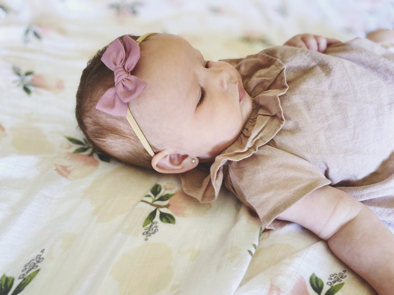 Cintillo Margarita chica - Palo rosa