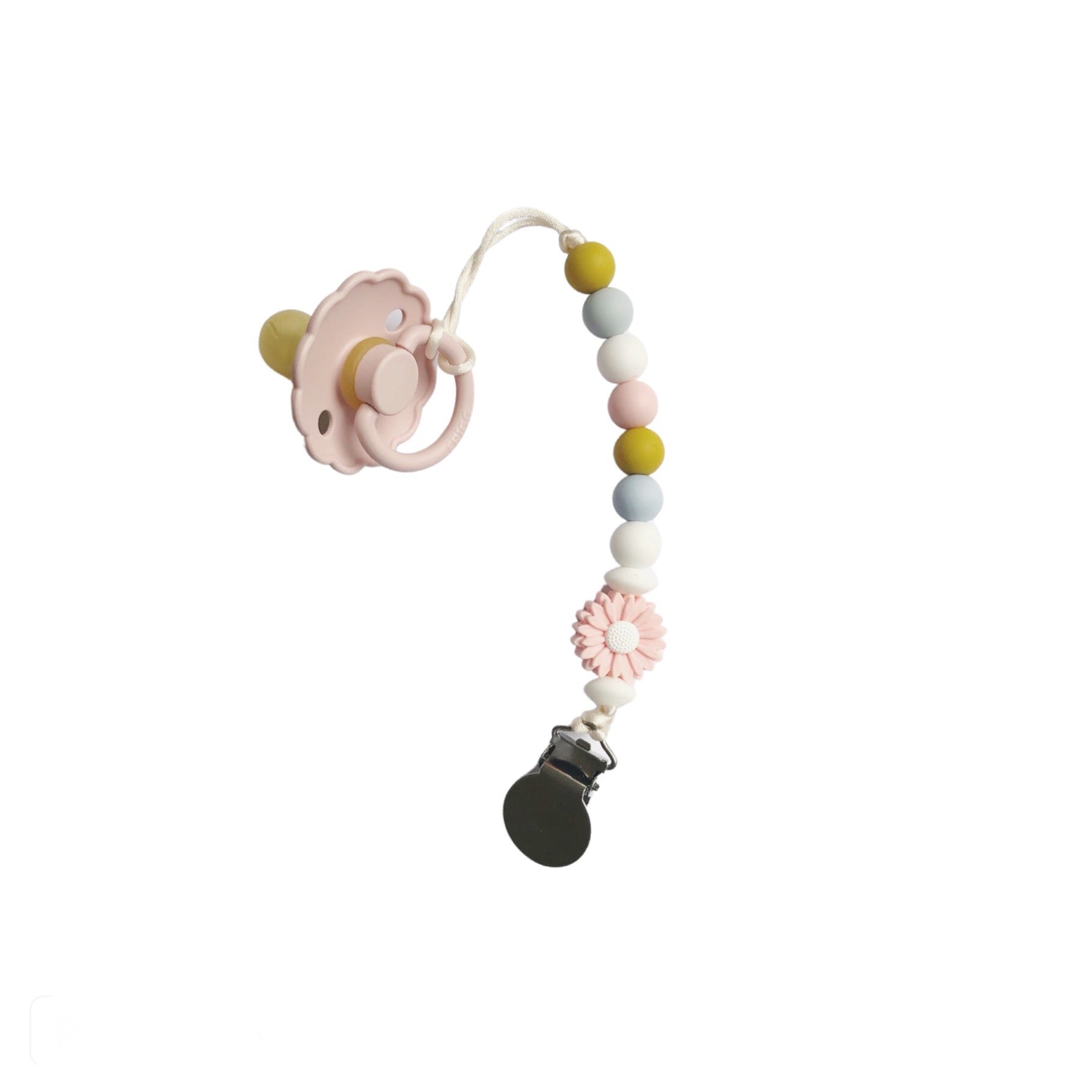 Porta chupete - Pink flower