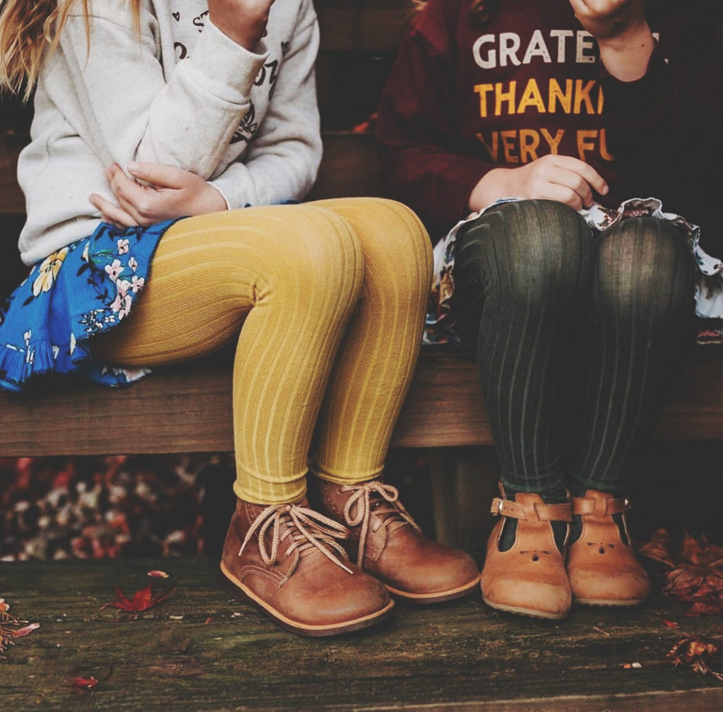 Pantys Cóndor canalé - Mostaza