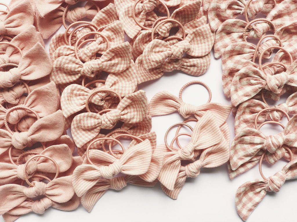 Orejita de oso - Cuadrille rosado