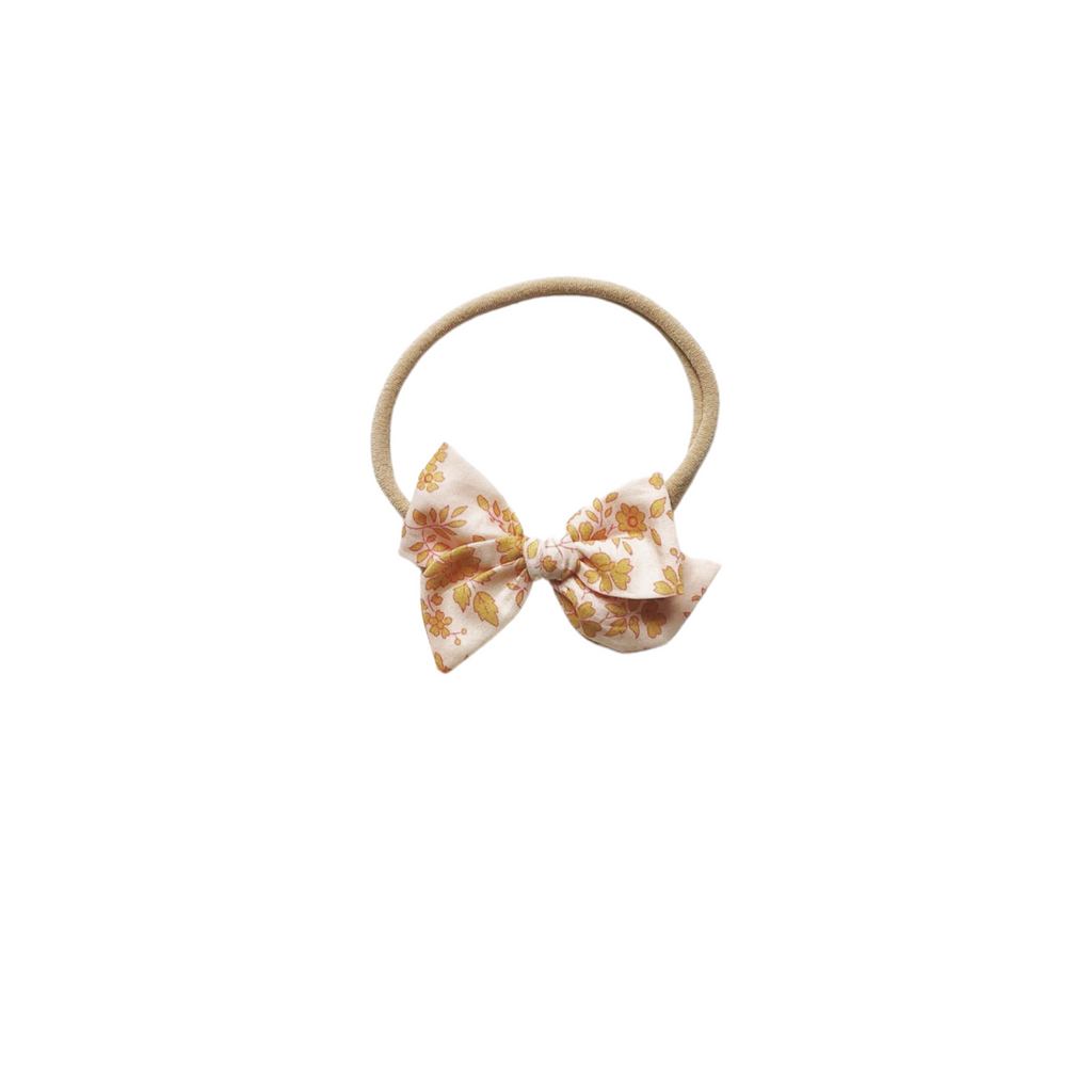 Cintillo Margarita chica - Flores mostaza