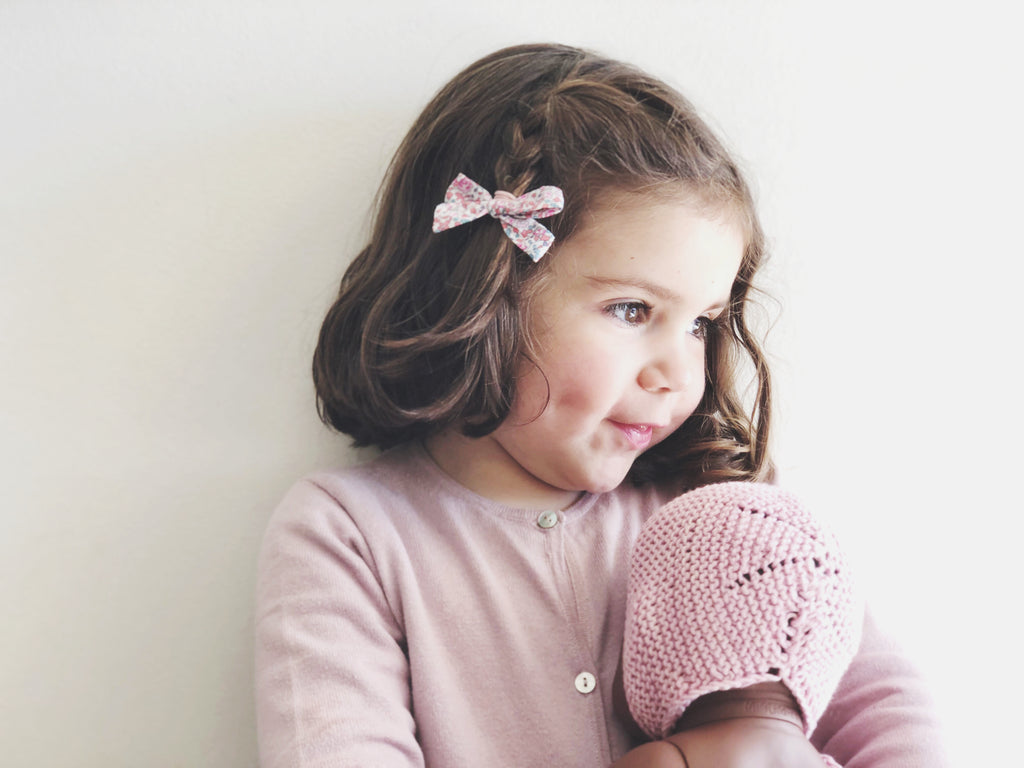 Campanita - floreado frambuesa