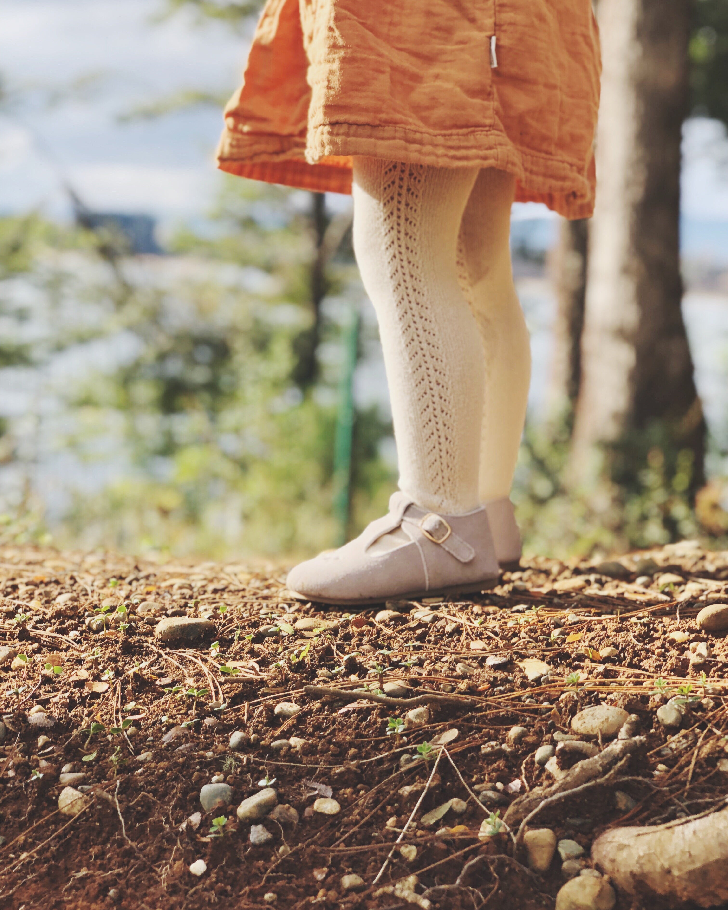 Pantys Cóndor calado lateral nude