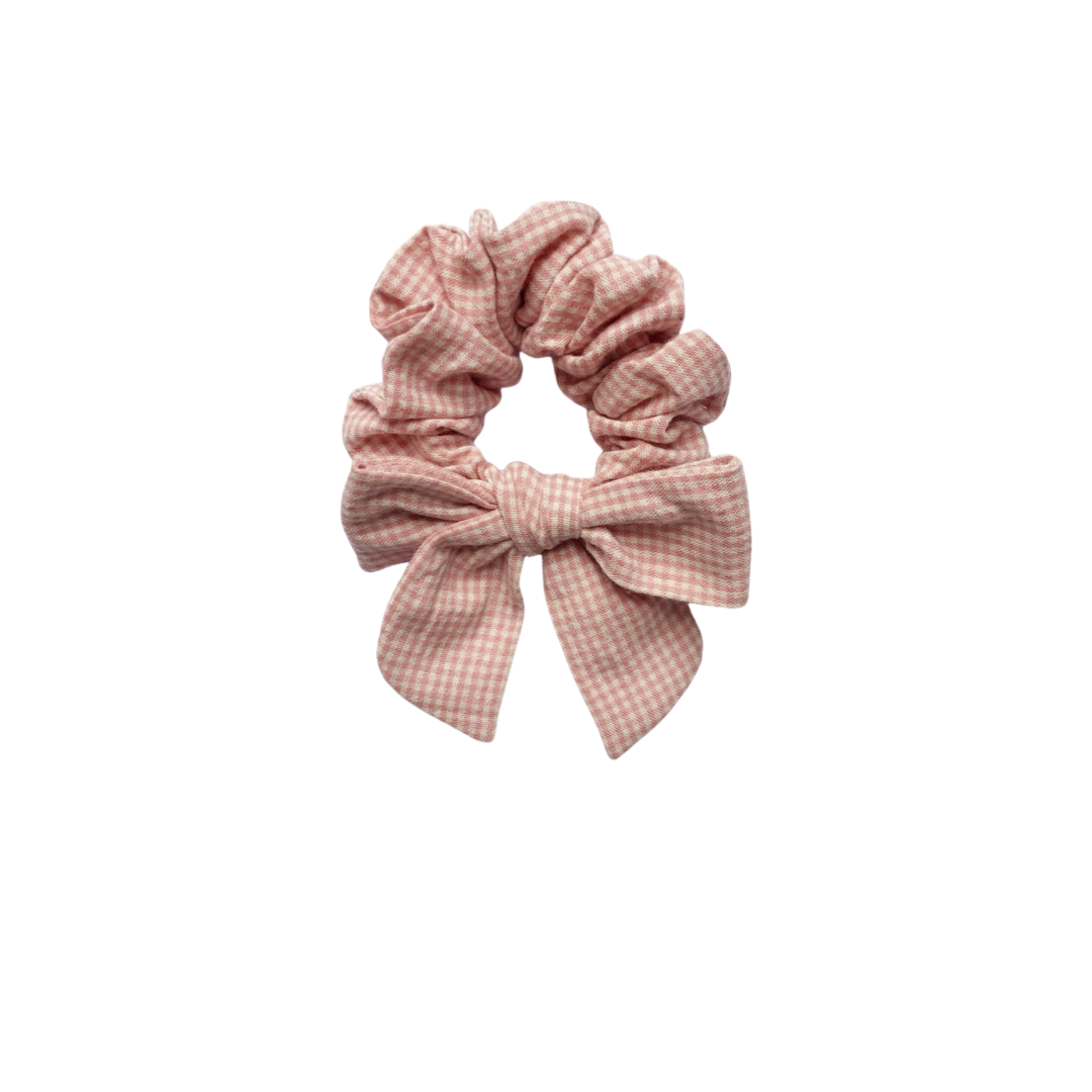 Lirio cuadrille rosado y beige