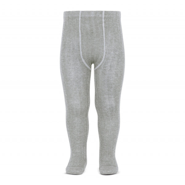 Pantys Cóndor canalé - Aluminio