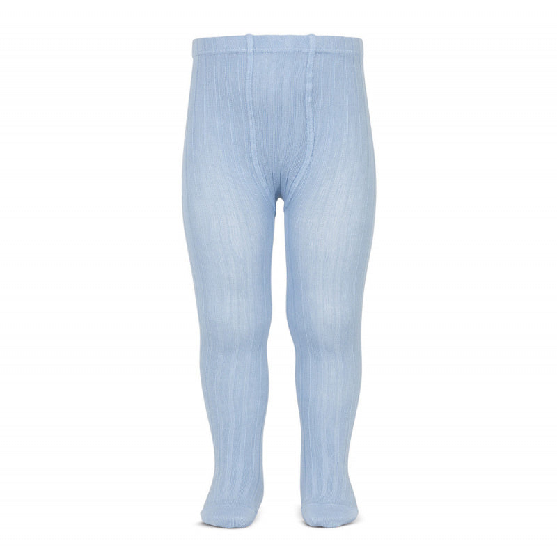 Pantys Cóndor canalé - Azul claro