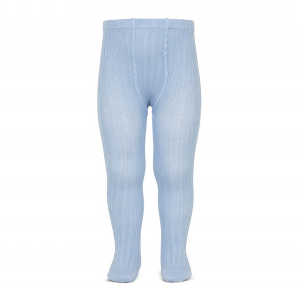 Pantys Cóndor canalé - Azul claro
