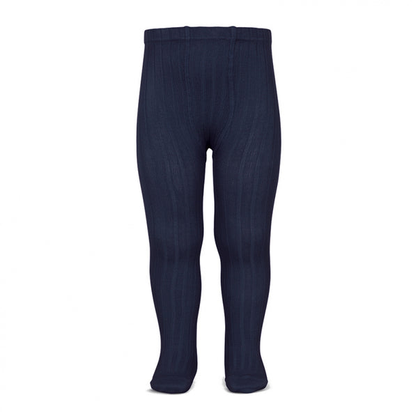 Pantys Cóndor canalé - Azul marino oscuro