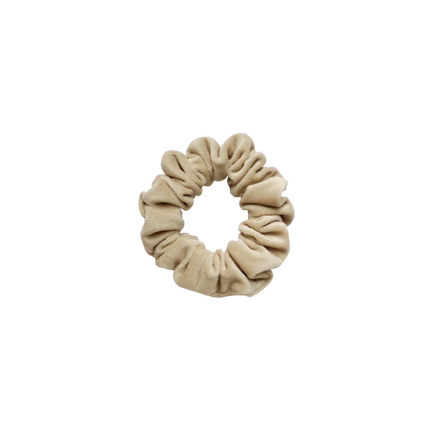 Repollito terciopelo beige