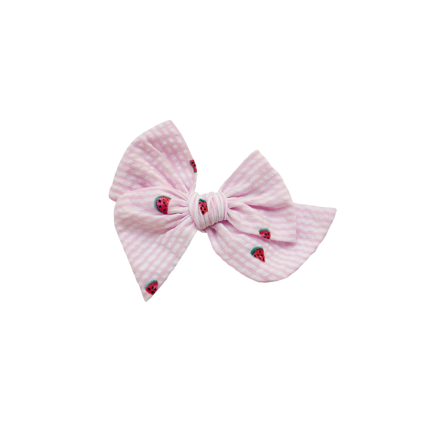 Tulipán grande - Rayitas rosado claro sandia