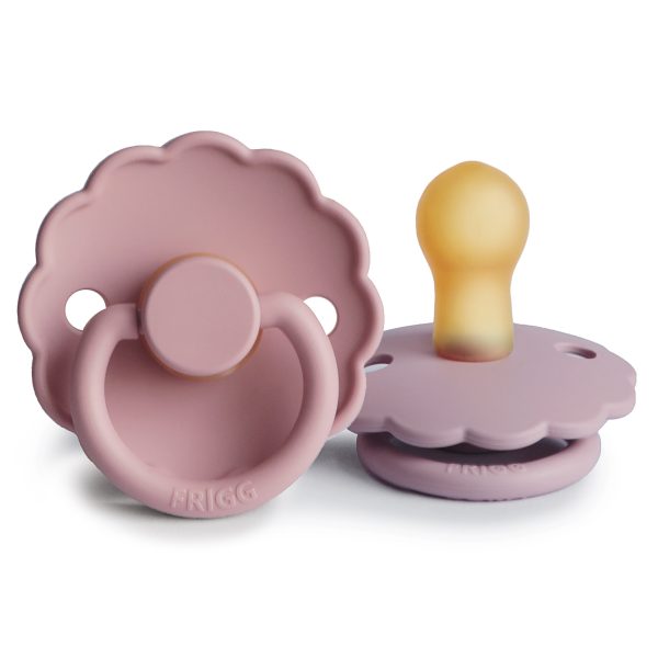 Pack de dos Chupetes Daisy Frigg - Baby pink/ Soft lilac